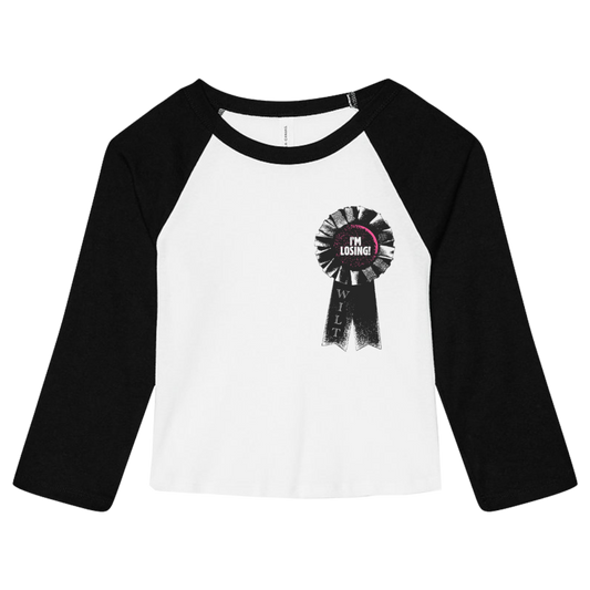 I'm Losing Raglan Baby Tee